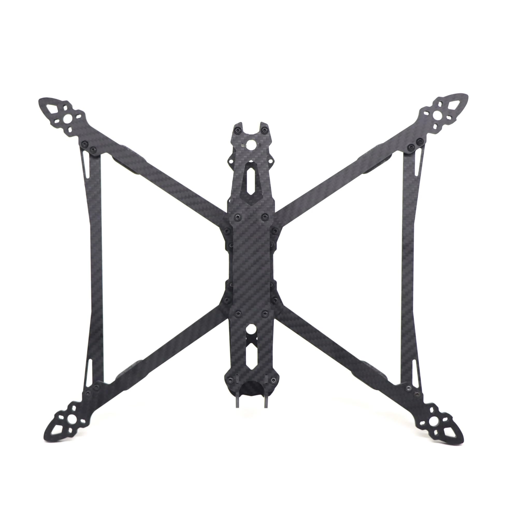 Kit telaio drone, Mark4 V2 fibra di carbonio 7/8/9/10 pollici | Telaio freestyle quadricottero tipo X, passo 295/367/387/427mm, interasse foro camera 19mm(Mark4 V2 10Inch427mm)