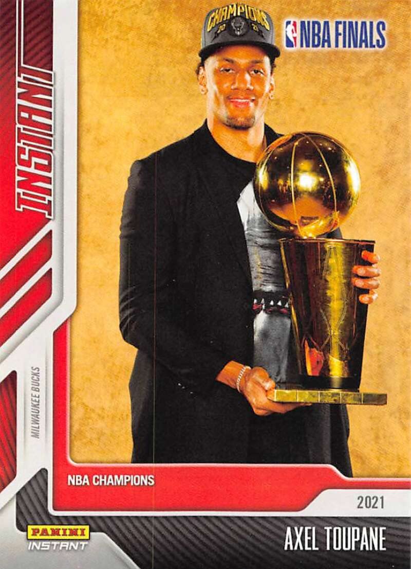 Amazon.com: 2021 Panini NBA Champions Milwaukee Bucks #17 Axel