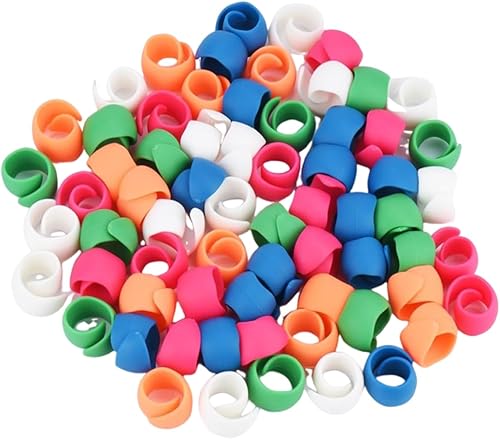 Miniatura 7 de Simthread 65 piezas (65 piezas + 1 pieza de regalo) Soporte para hilo de bordar, mantiene el carrete de hilo organizado - Soporte de carrete de hilo