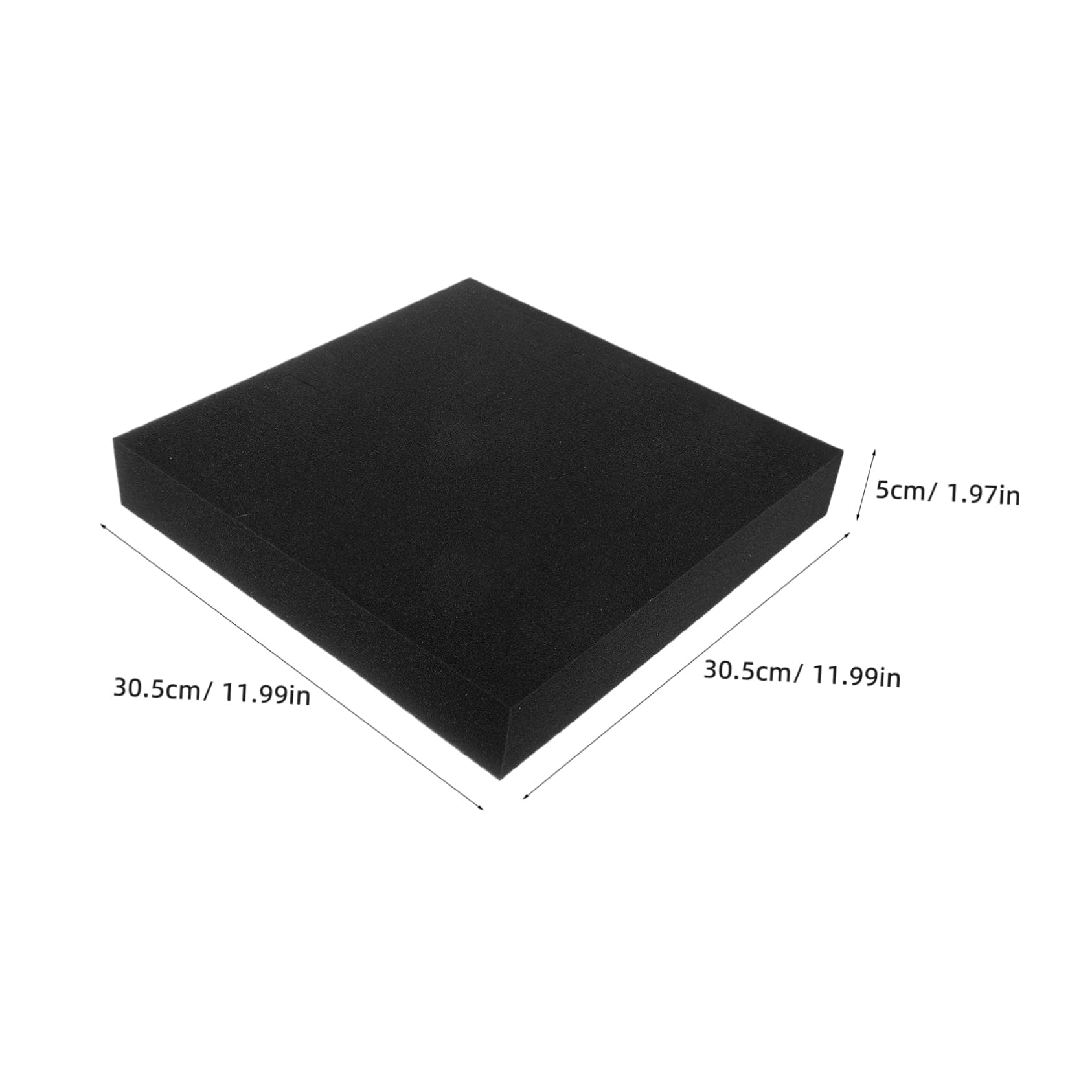 Veemoon 4pièces Lot Mousse pour Calage Inserts pour Boîtes à Outils et Boîtes à Bijoux pour Organisation et Expédition