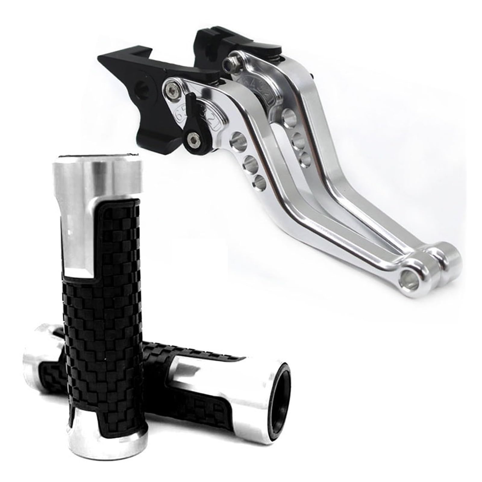 Ewsjg A For Kawa&Saki Er6n Er-6N Er 6N 2009-2018 Motorcycle Brake Clutch Levers Handle Bar Handle Clutchs Brakes Handle Levers