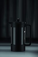 Vista 5 de Bodum Bean Sustainable French Press Coffee Maker, 34 Ounce, Black