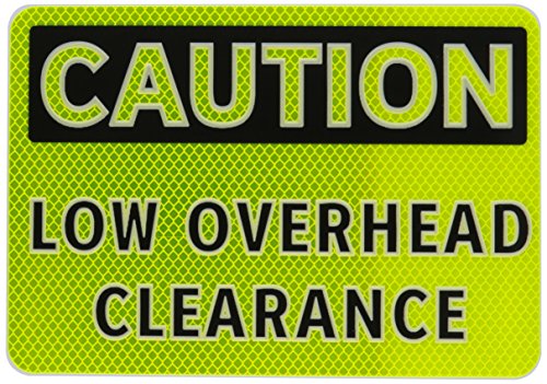Panneau d'avertissement rectangulaire Brady 102476 jaune et noir