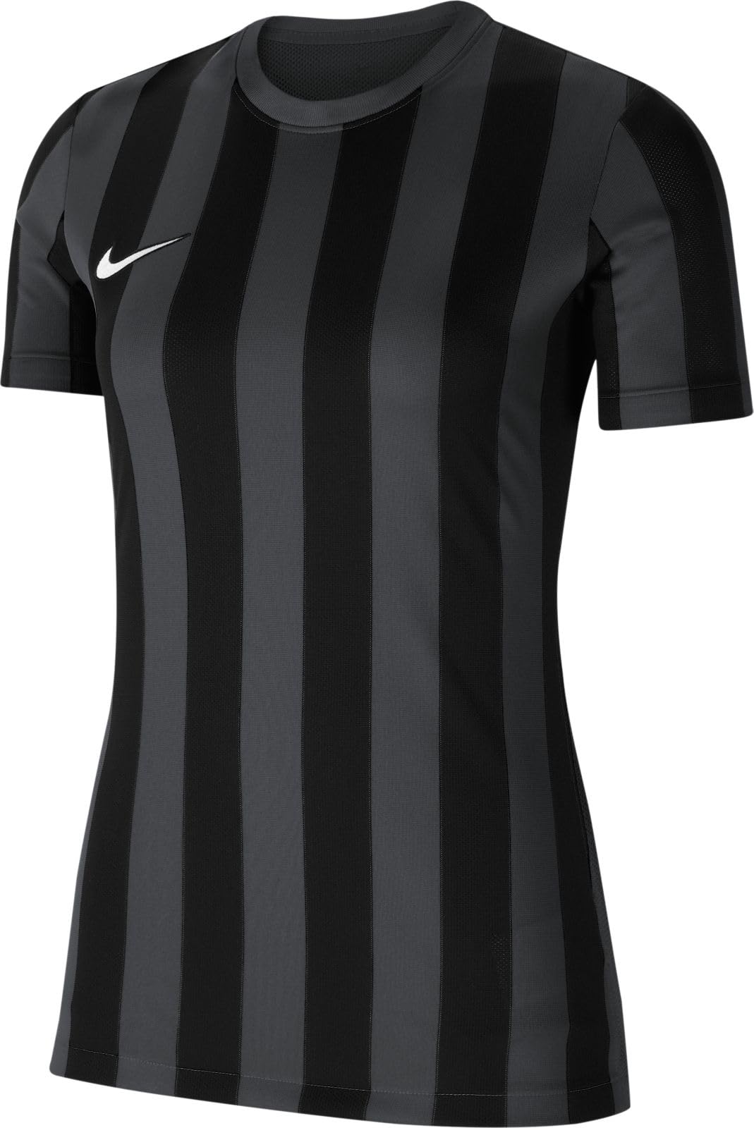 Nike CW3819-060 Y NK DRY STRP DVSN IV JSY SS T-shirt Unisex ANTHRACITE/BLACK/WHITE Size XS
