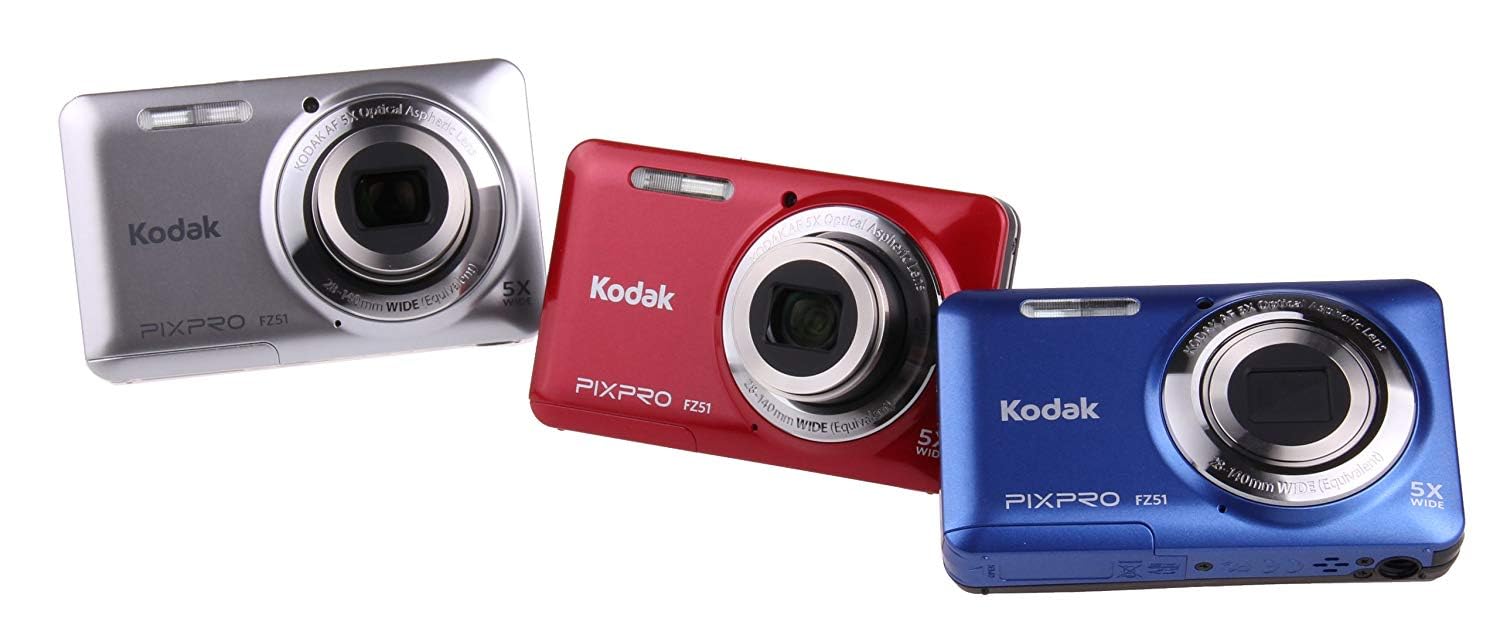 Amazon.com : Kodak PIXPRO Friendly Zoom FZ51 16 MP Digital Camera