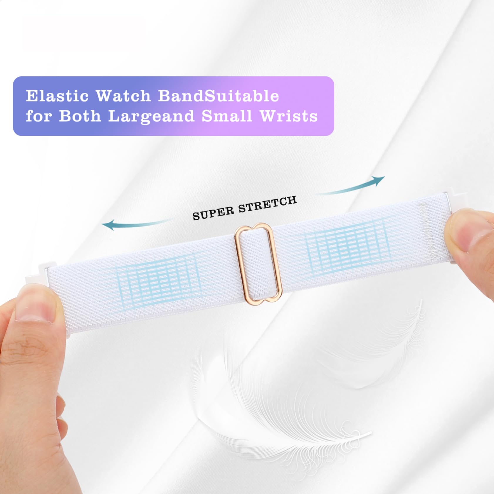 Paquete de 6 bandas elásticas de nailon compatibles con Amazfit Active 2/Active, 20 mm, tela suave transpirable, correa deportiva de repuesto para Amazfit Bip 3 Pro/GTR mini/GTS 4/3/2 para