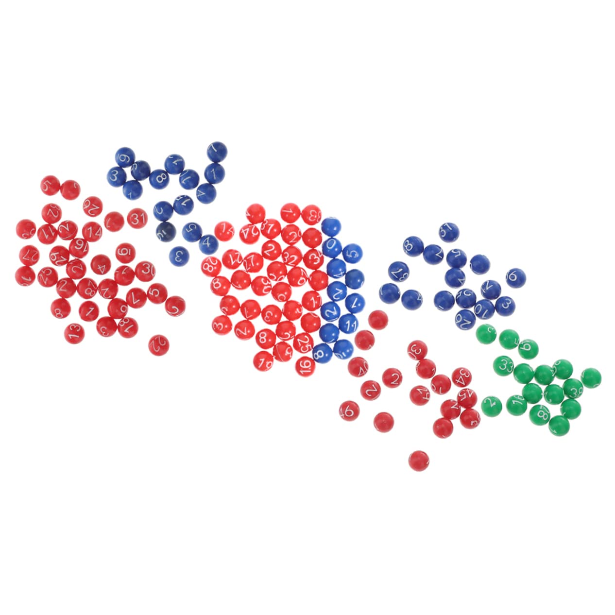 Toyvian 4 Set Di Giochi Per Feste Di Natale in Plastica Numerata Versatili Per Le Occasioni *4