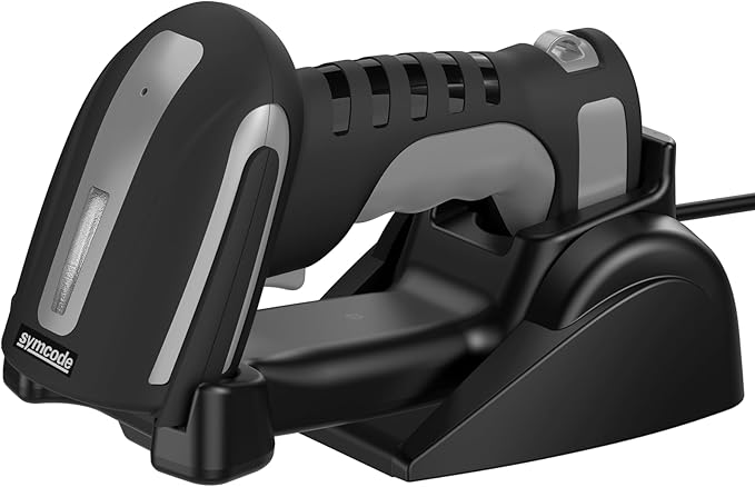 Amazon.com : Symcode Upgraded 1D Industrial Barcode Scanner with ...