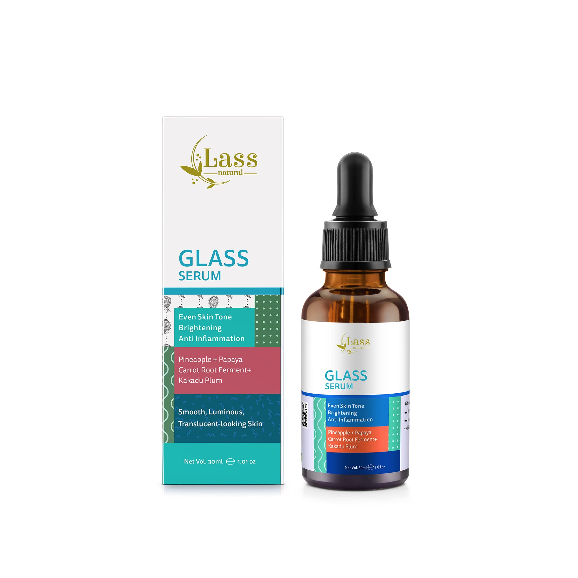 Lass Natural Glass Serum with 0.15% Salicylic Acid and Lactic acid