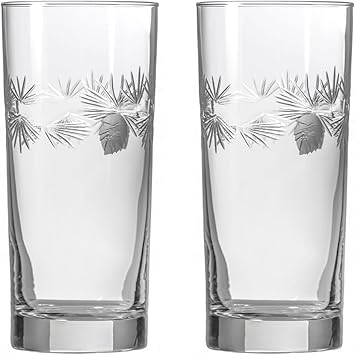 Rolf Glass Icy Pine Highball Glass