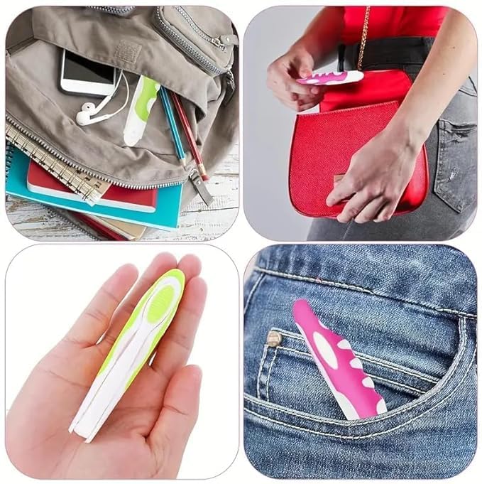 Xeerabdi Foldable Travel Toothbrush–Compact & Lightweight with Hygienic Case–Perfect for Business Trips,Travel Kits and Camping–Soft Bristles,BPA-Free (Pack of 2) 2