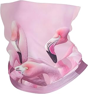 Unisex Workout Headbands Non Slip Sport Sweatbands Yoga Hairbands for Travel Fitness Athletic Moisture Wicking - Lovely Pink Flamingos