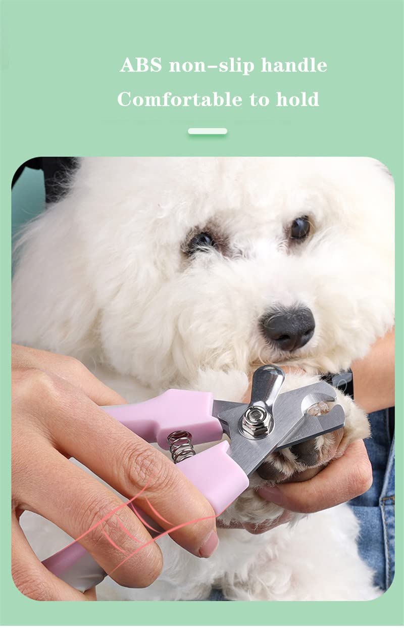 Ciseaux à griffes pour chats et chiens avec protection de sécurité, ciseaux à ongles pour chats, petits chiens, chiots, lapins et cochons d'Inde