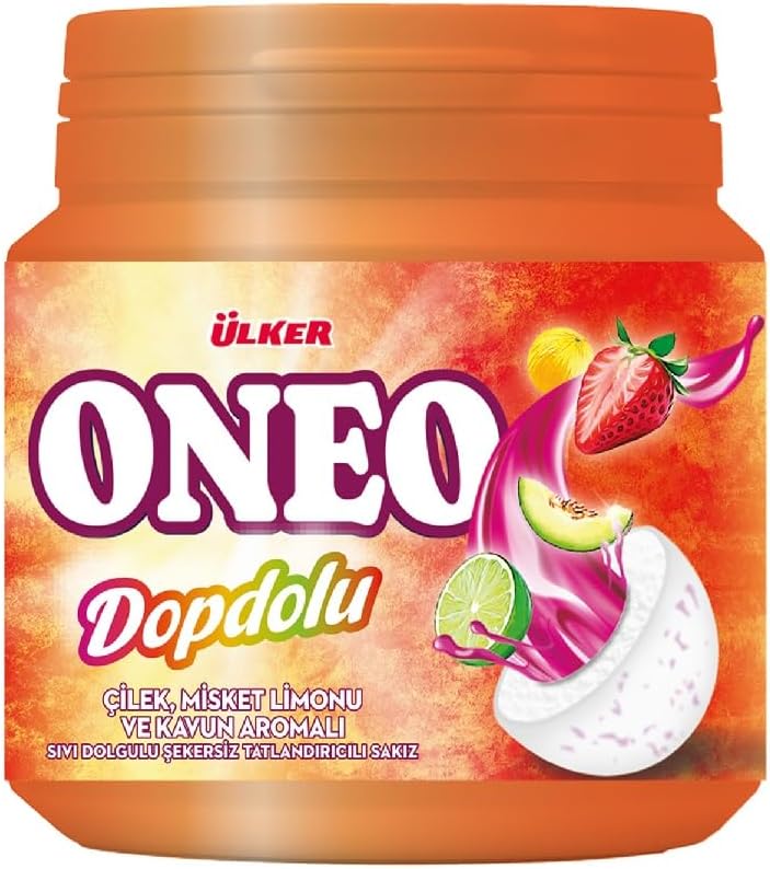 Ülker Oneo Draje Şişe Meyve Aromalı Sakız 76 Gr