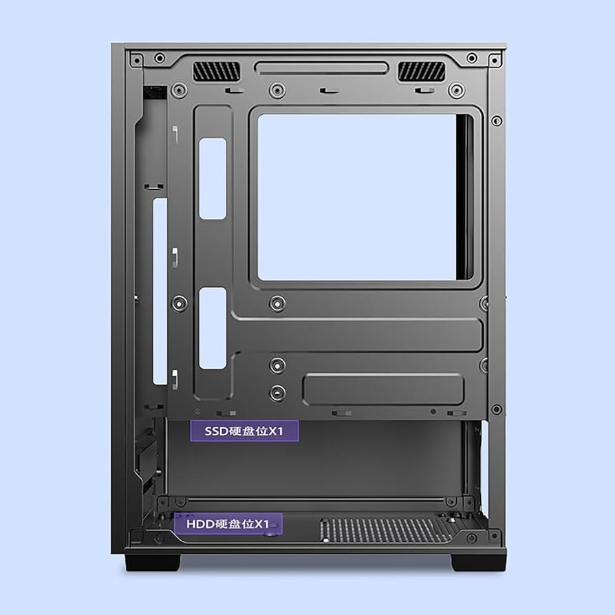 Amazon.co.jp: pcケース 小型 M-ATX ミニタワー ピラーレス