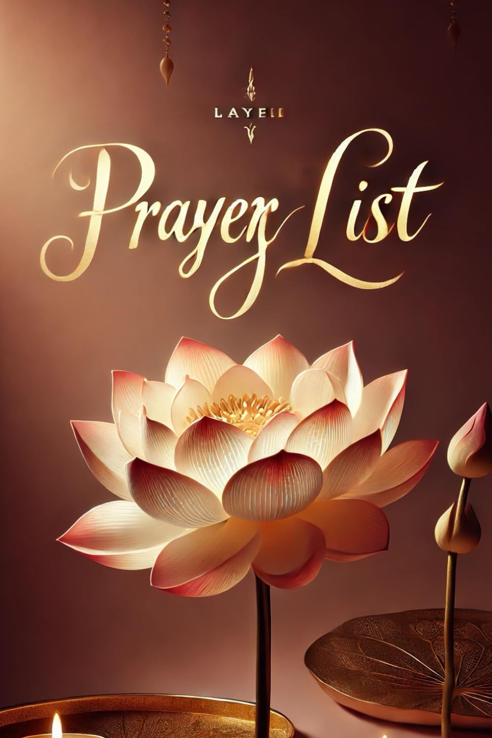 Personalized Prayer List Book for Recording Prayers, Blessings, and Spiritual Insights