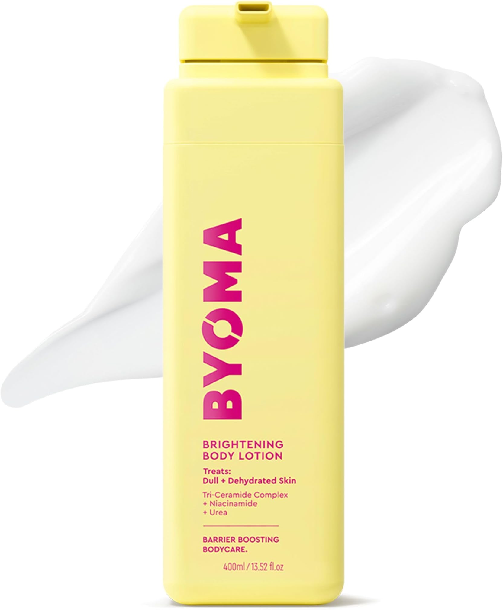 Brightening Body Lotion (400ml) For Dull, Dehydrated Skin - Creamy Body Lotion with Niacinamide and Urea - Brightens and Evens Skin Tone