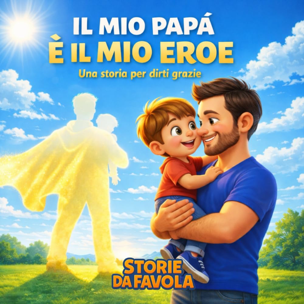 Il mio papà è il mio eroe (bambino): Una storia per dirti grazie (Piccoli Cuori - Storie da favola)