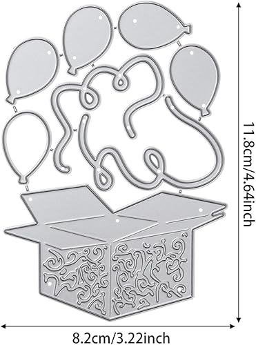 Miniatura 148 de Troqueles para álbumes de recortes para hacer tarjetas, troqueles de corte de metal de Navidad, plantilla de perforación de papel para manualidades