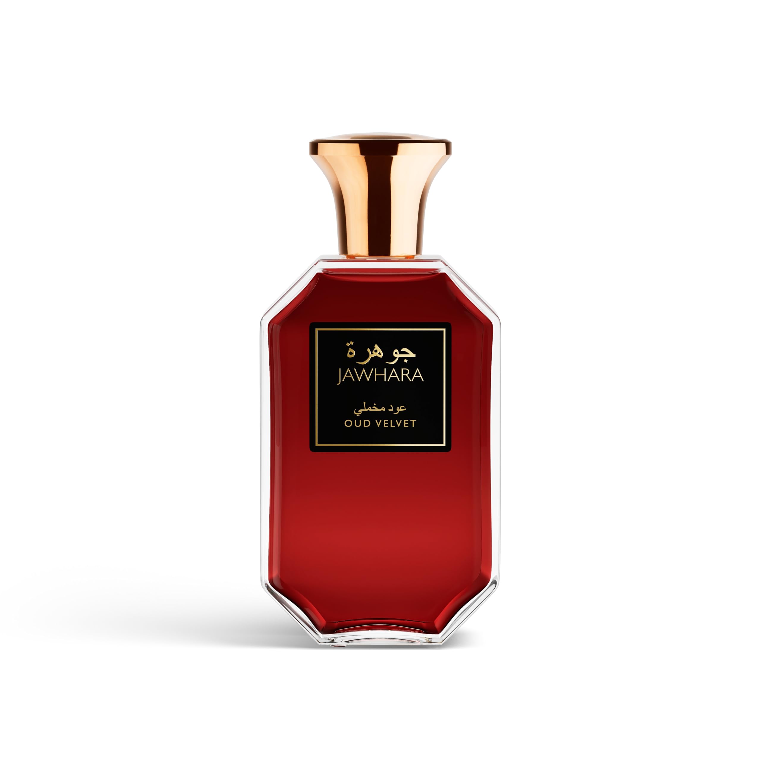 Jawhara Oud Velvet | Woody Ambery Eau de Parfum 3.3 fl oz | Oud with Notes of Saffron, Amber Wood, Leather and Warm Vanilla | Long Lasting | Everyday Wear | Travel Size Oud Velvet 3.3 Fl Oz (Pack of 1)