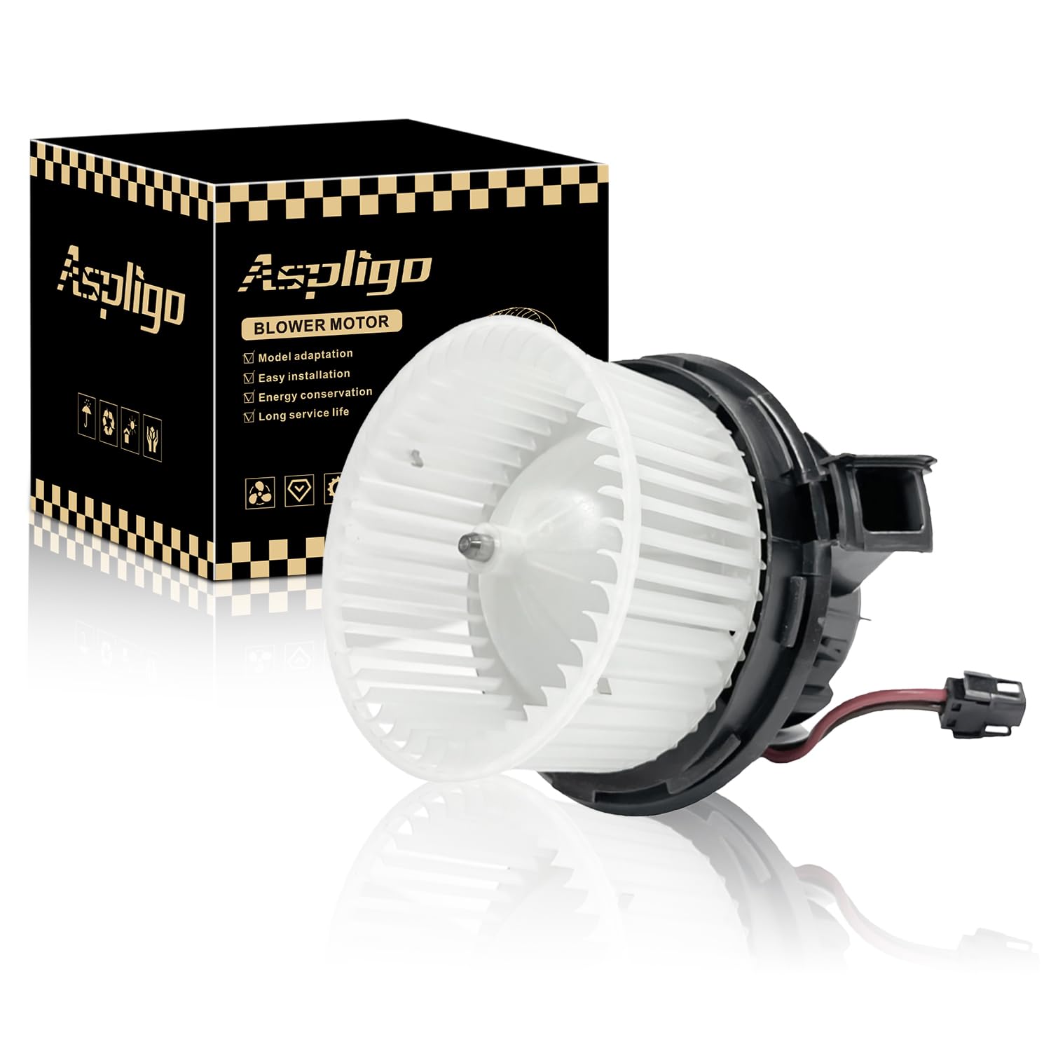 700248 AC Heater Blower Motor Fan Fit for Mercedes-Benz C300 C350 C63 AMG 2008-2011 E350 E550 GLK350 SLS AMG 2010 SLS AMG 2011-2015 75029, 2048200208,PM4030,2018200208,2048200000