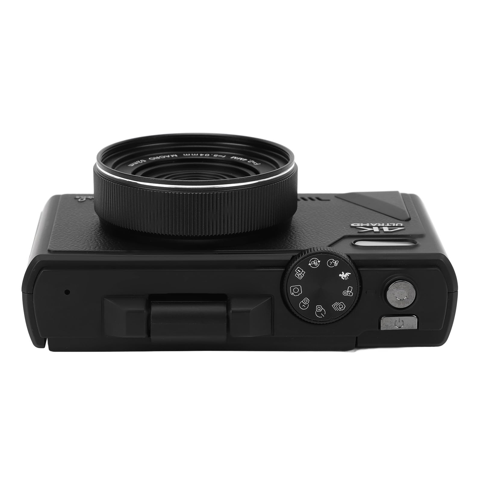 Fotocamera Digitale da 64 MP, Fotocamera Digitale 4K, Schermo Pieghevole, Video 4K, Zoom 18X, Ricaricabile, con Schermo Ribaltabile da 3 Pollici, di Natale Ideale con