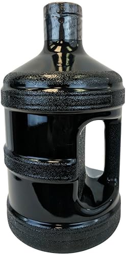 Miniatura 7 de 1 Gallon Leak-Proof BPA Free Reusable Plastic Drinking Water Big Mouth Bottle Jug Container with Holder Drinking Canteen