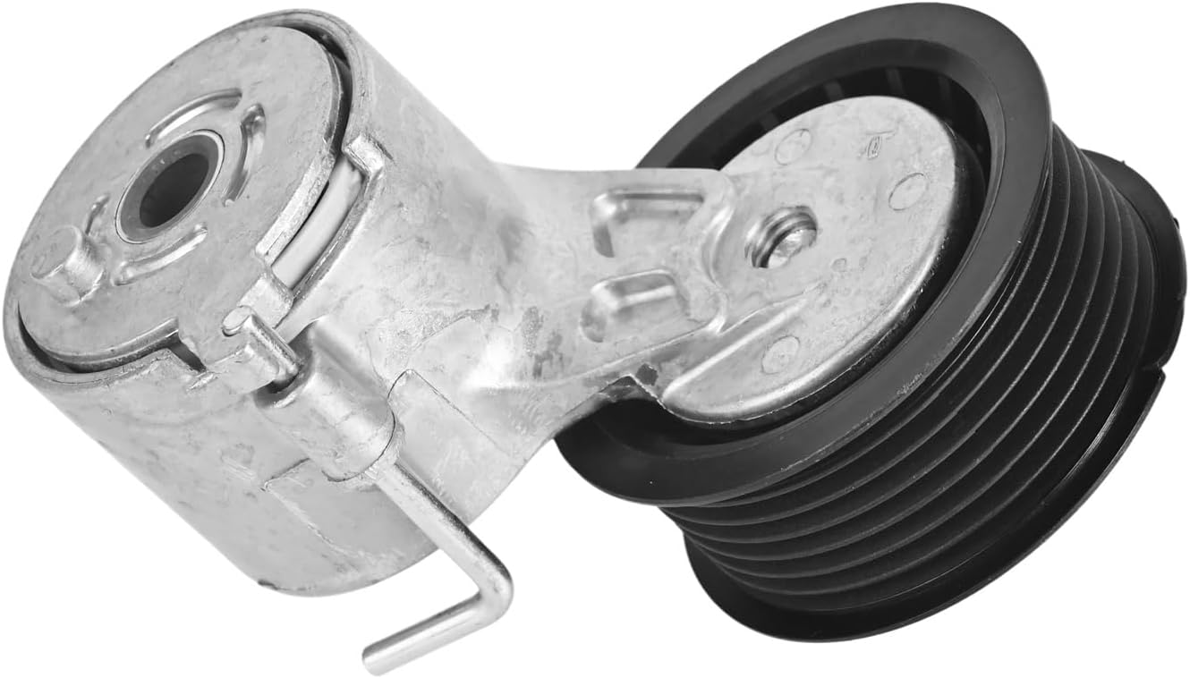 39332 Automatic Belt Tensioner w/Pully Compatible with 2011-2016 Porsche Cayenne Panamera 2011-2015 VW Touareg 2010-2018 Audi S4 S5 Q5 SQ5 Q7 A6 A7 A8 Quattro V6 3.0L