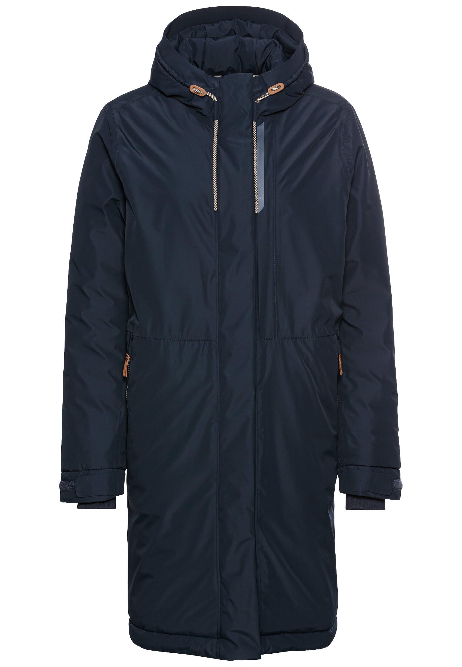 camel active Damen teXXXactive® Funktionsmantel aus recyceltem Polyester Nachtblau, womenswear-36