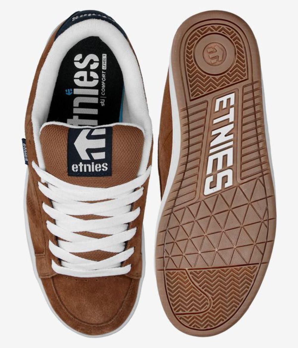 Etnies Kingpin - Classic Skate Heritage Fashion Style with on-Trend Puffy Look, Reinforced Cupsole