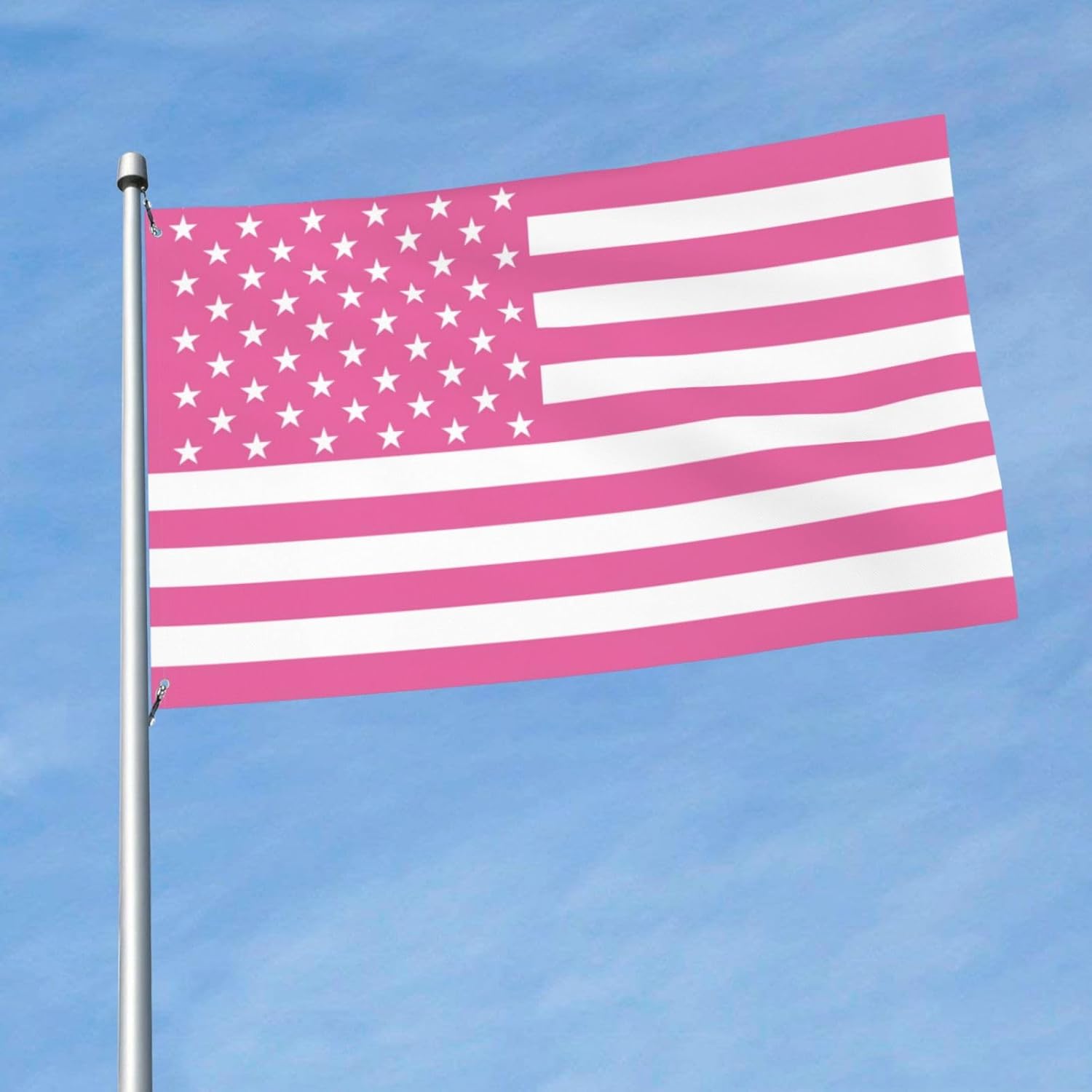 Custom Flag 3x5 Ft, Personalized Pink Flags Customized Indoor Outdoor Flags Add Your Photo/Text/Logo Living Rooms Bedrooms Decoration - Image 2