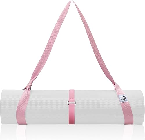 Miniatura 28 de Slim Panda Correas de esterilla de yoga para llevar, correa ajustable para alfombrilla de yoga que se adapta a todas las alfombrillas (material no