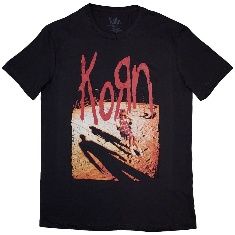 Rock Off officially licensed products Korn Shadow Playground T Shirt M Black