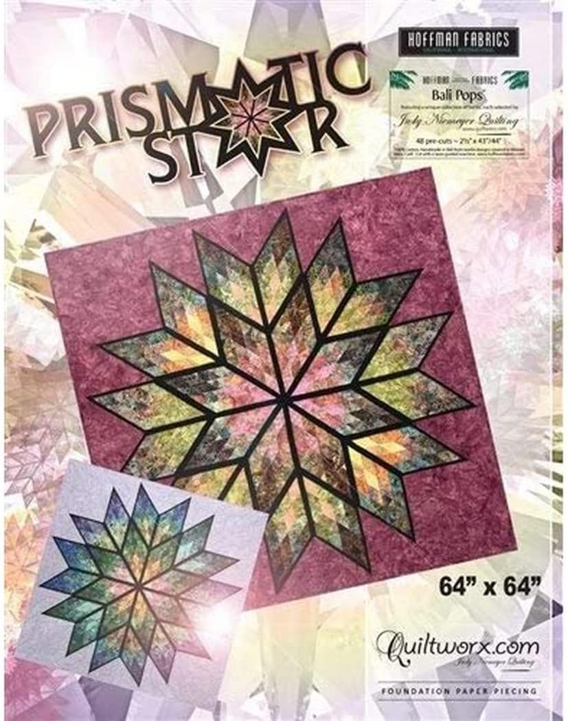 Prismatic Star Quilt Pattern by Judy Niemeyer