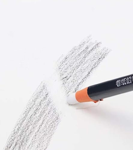 Miniatura 6 de Borrador de bocetos de lágrima de mano, estilo bolígrafo, borrador, punta redonda, resaltado, suministros escolares de goma, paquete de 10 (0.276 in)