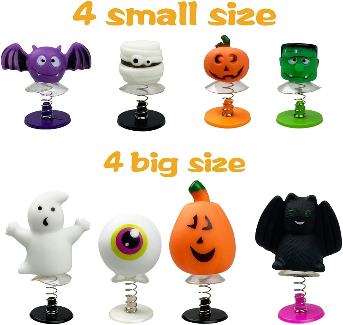 24 PCS Halloween Jumping Popper Toys Spring Launchers for Kids Boys Girls Halloween...
