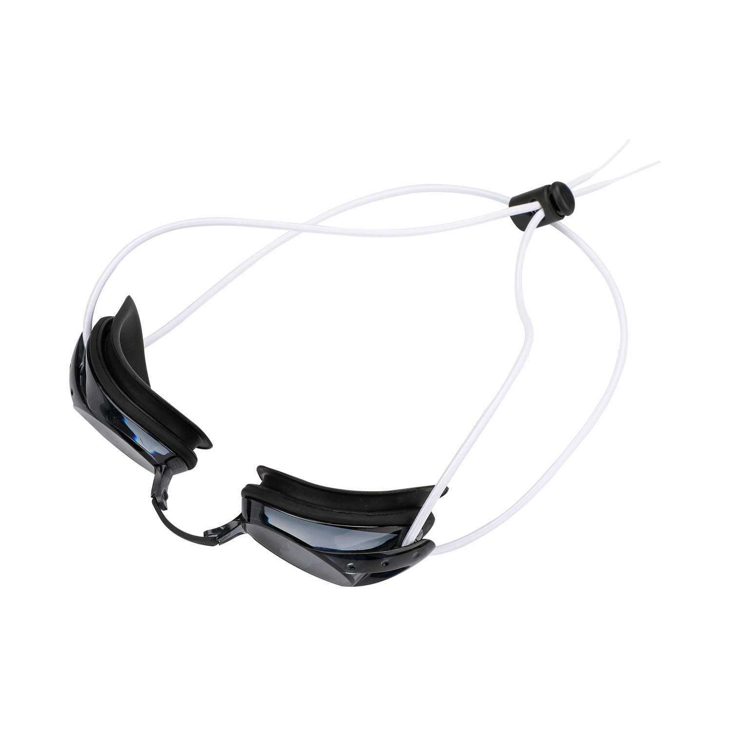 Oumers Bungee Goggle Strap Kit,Replacement Swimming Goggle Straps with Cord Lock Clamp