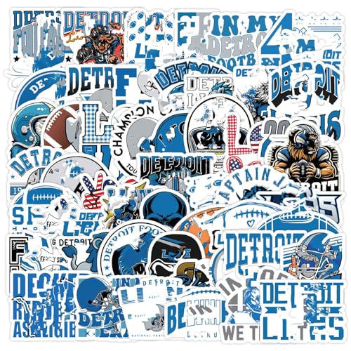 50 PCS American Sport Team Stickers Pack for Water Bottle Laptop Bicycle Computer Motorcycle Travel Case Car Decal Decoration Sticker