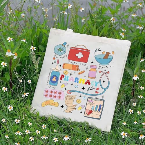 Bolsa tote de lona para farmacéutico miniatura 7