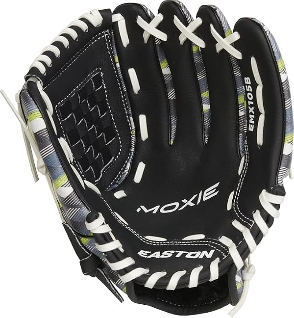 Easton | MOXIE Baseball Glove | Right Hand Throw | 10.5" Basket Web | Black by Easton - Image 4