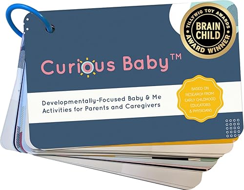 Curious Baby™ Más de 40 actividades galardonadas para Baby & Me (0-12 meses) | Ideas creativas de juego centradas en el desarrollo y estimulantes