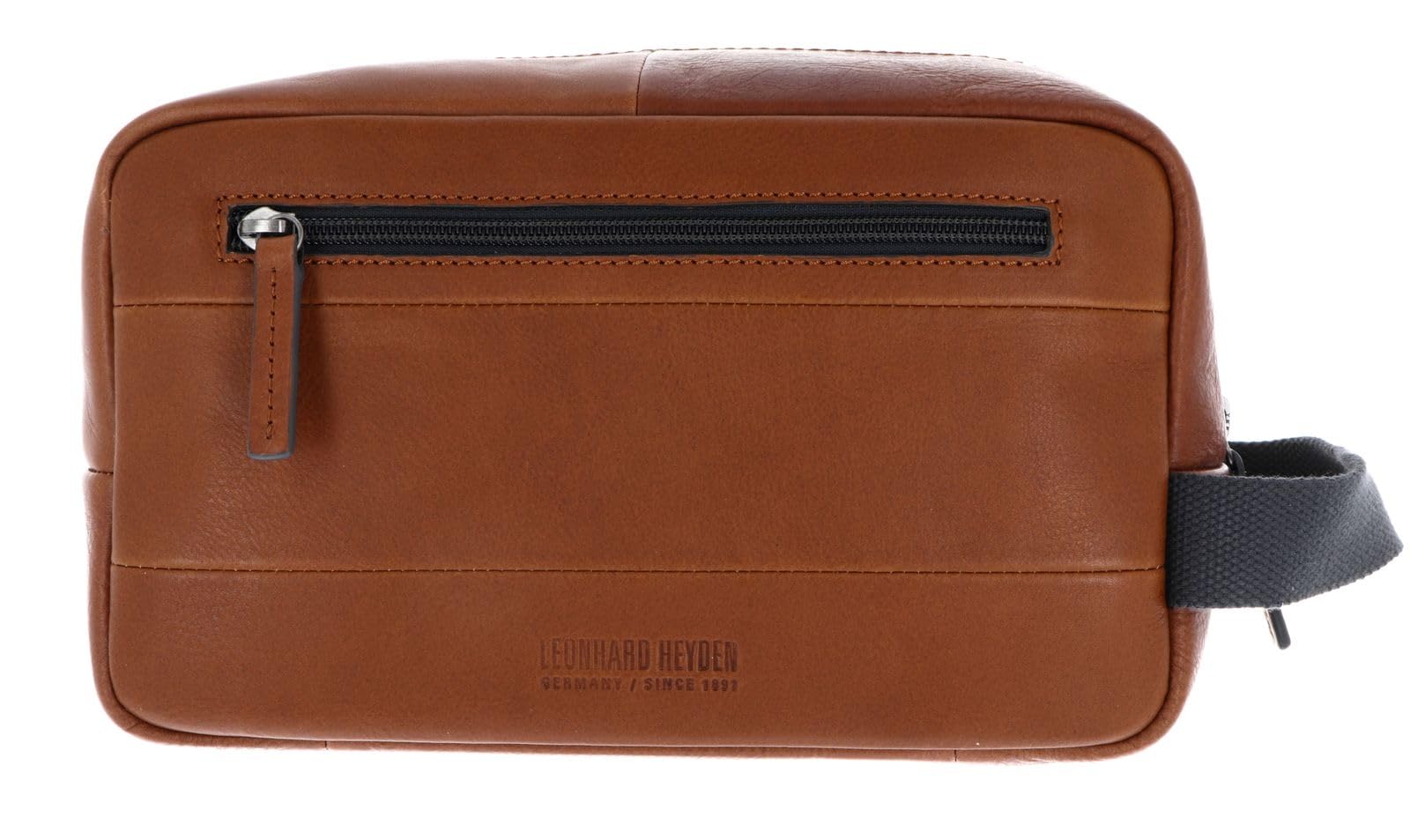 LEONHARD HEYDEN Leder Hamburg Kulturbeutel 7087 Cognac braun