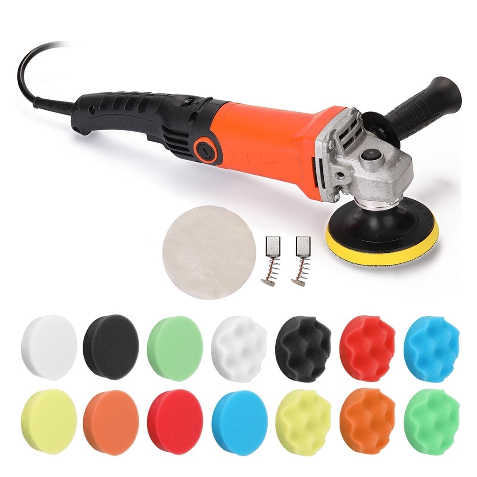 LNHHG Adjustable Speed Car Polishing Machine Electric Cars Polisher Waxing Automobile Furniture Pulidora Para Automovil(Style 3 1200W)
