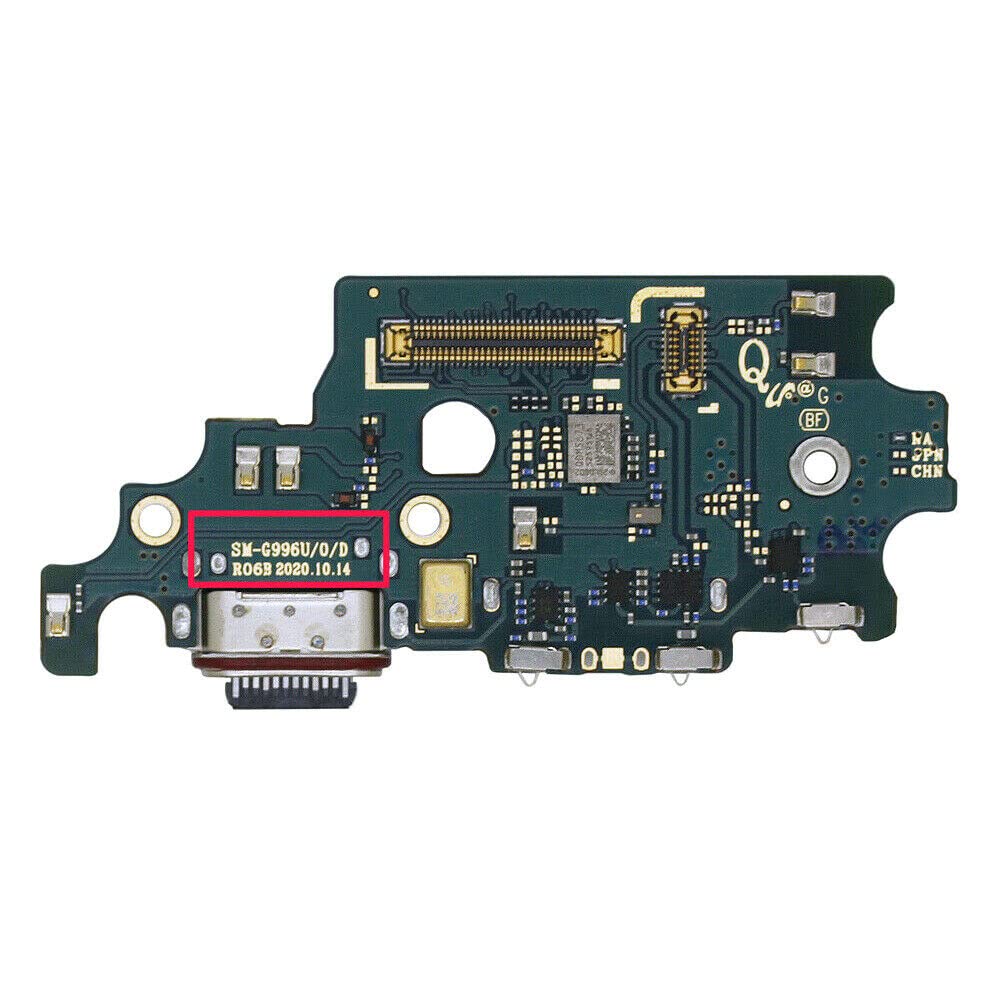 for Samsung Galaxy S21+ S21 Plus 5G Charging Port Flex SM-G996U G996U1  G996D Dock Charger Port Connector Charging Flex Replacement(NA Verison)
