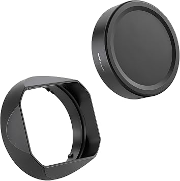 Haoge Square Metal Lens Hood for Sony FE 50mm F2.5 G FE 40mm F2.5 G FE 24mm F2.8 G Lens