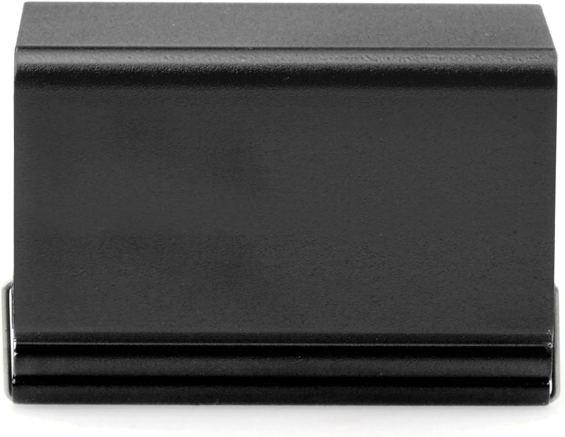 US 3Pcs 10 Holes Lab Bur Holder Block Storage Case Aluminum Autoclavable Box Bur Holders with Sillicon Cover (Black)