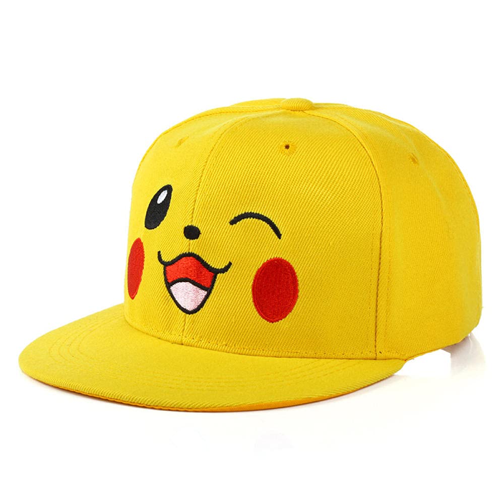 YUNHOMEPeaked Cap Baseball Cap Hat For Sport Sun Hat Running Cap Autumn And Winter Parent-Child Baseball Caps Cartoon Series Boys And Girls Hip-Hop Hats Outdoor Children'S Sun Hats-Pingye Zhang Mouth_Adult