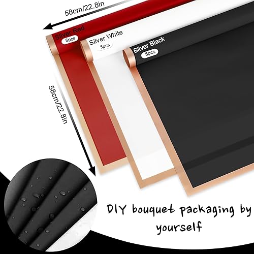 Miniatura 4 de Whaline Juego de ramilletes de boda, 100 piezas de ramilletes de boda, 48 piezas de decoración de pared de mariposa dorada 3D, 15 hojas de papel de