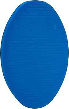THERABAND Stability Trainer Pad, Intermediate Level, Soft, Blue Foam Balance Pad for Physical Therapy, Exercise Pad for Core Strength, Lightweight Non-Slip Balance Trainer, Portable Foam Pad for Home ...