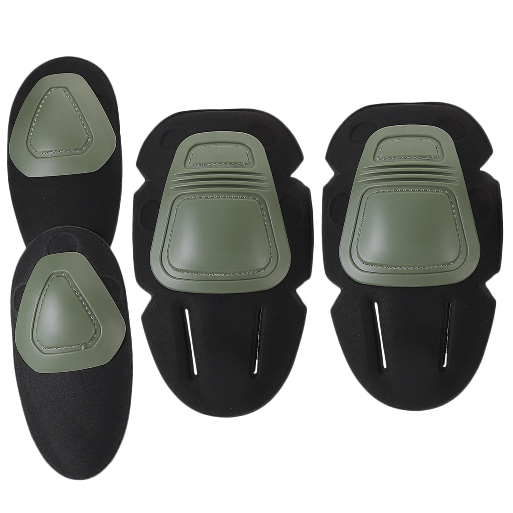 HANABASS 1Set Elbow and Knee Pad Protective for Sports Quick Insert Design for Comfort and Breathability for Youth Adult Activities